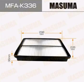 739 р. Фильтр воздушный HYUNDAI Santa Fe (12-) (2.4) KIA Sorento (12-) (2.4) MASUMA MASUMA mfa-k336  с доставкой в г. Кемерово. Увеличить фотографию 1