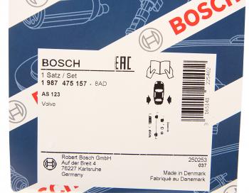 849 р. Ремкомплект RENAULT Clio,Laguna колодок тормозных задних BOSCH BOSCH 1987475157  с доставкой в г. Кемерово. Увеличить фотографию 2