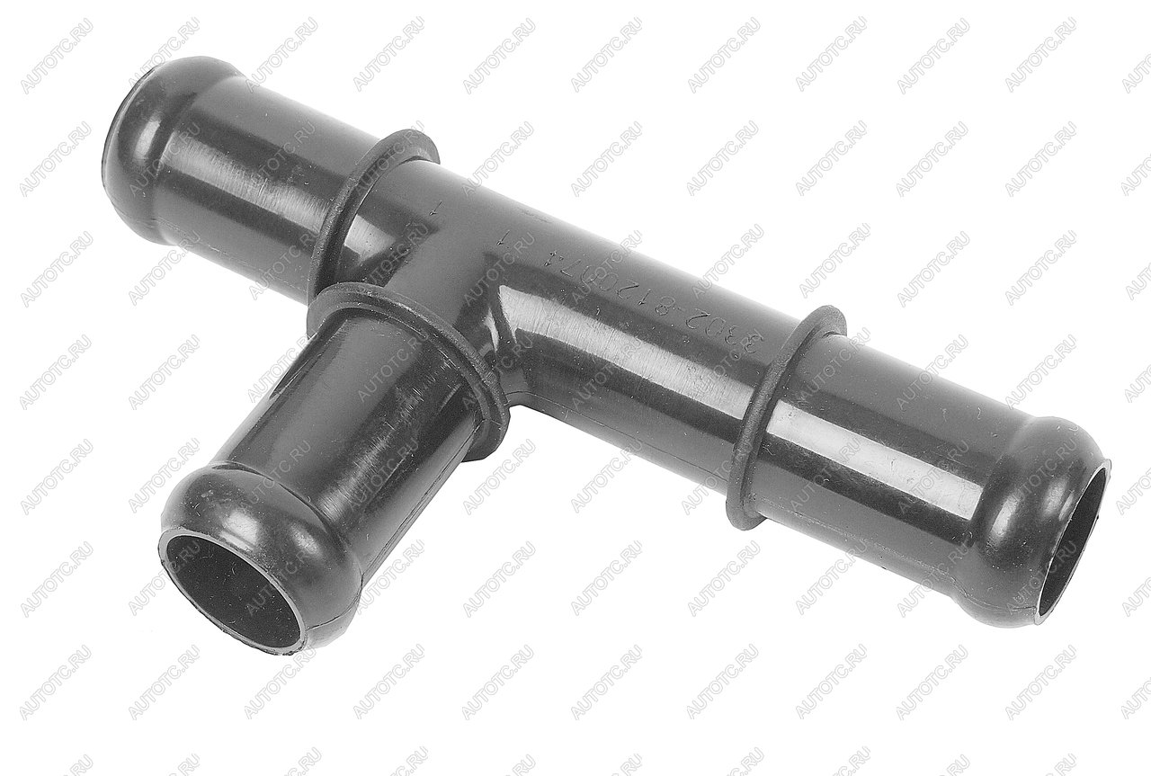 158 р. Тройник ГАЗ-3302,ГАЗель Next шлангов крана отопителя (ОАО ГАЗ) GAZ 3302-8120074  с доставкой в г. Кемерово