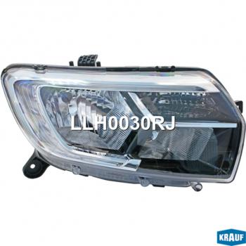 10 599 р. Фара RENAULT Logan 2 (18-) правая LED KRAUF KRAUF llh0030rj  с доставкой в г. Кемерово. Увеличить фотографию 1
