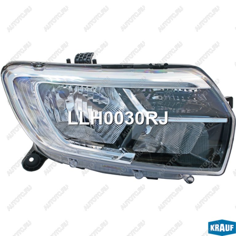10 599 р. Фара RENAULT Logan 2 (18-) правая LED KRAUF KRAUF llh0030rj  с доставкой в г. Кемерово