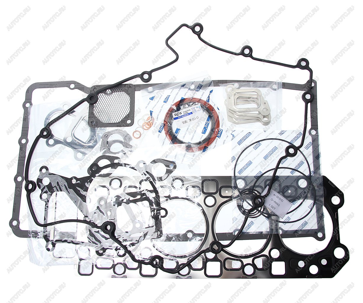 14 849 р. Прокладка двигателя HYUNDAI HD65,78,БОГДАН дв.D4GA комплект (с ПГБЦ ,без сальников) (M) DYG DYG 20910-48a02  с доставкой в г. Кемерово
