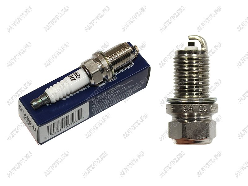329 р. Свеча зажигания RENAULT CLIO/MEGANE/SKODA FELICIA 1.2/1/3/1.4/1.6 90- DENSO Q16PRU, q16pru DENSO Q16PRU  с доставкой в г. Кемерово