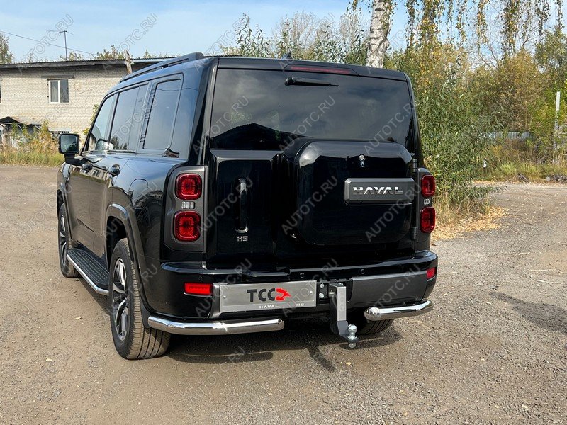 14 949 р. Фаркоп (тягово-сцепное устройство) ТСС Тюнинг  Haval H9 (2024-2025) (шар E, надпись Haval)  с доставкой в г. Кемерово