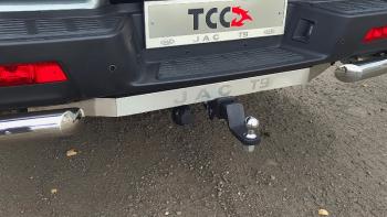 Фаркоп (тягово-сцепное устройство) ТСС Тюнинг JAC T9 (2021-2025) Pickup Double Cab