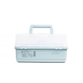 1 099 р. Ящик для инструмента IRIS KIT BOX 27 серо-голубой  297792  с доставкой в г. Кемерово. Увеличить фотографию 3