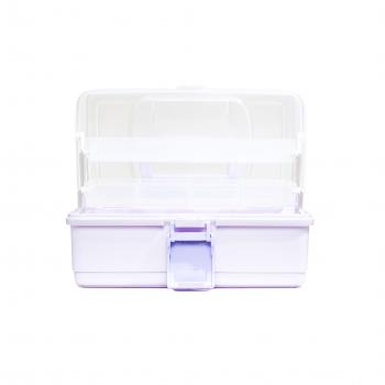 1 099 р. Ящик для инструмента IRIS KIT BOX 27 серо-фиолетовый  297794  с доставкой в г. Кемерово. Увеличить фотографию 4