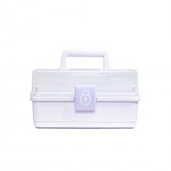 1 099 р. Ящик для инструмента IRIS KIT BOX 27 серо-фиолетовый  297794  с доставкой в г. Кемерово. Увеличить фотографию 2