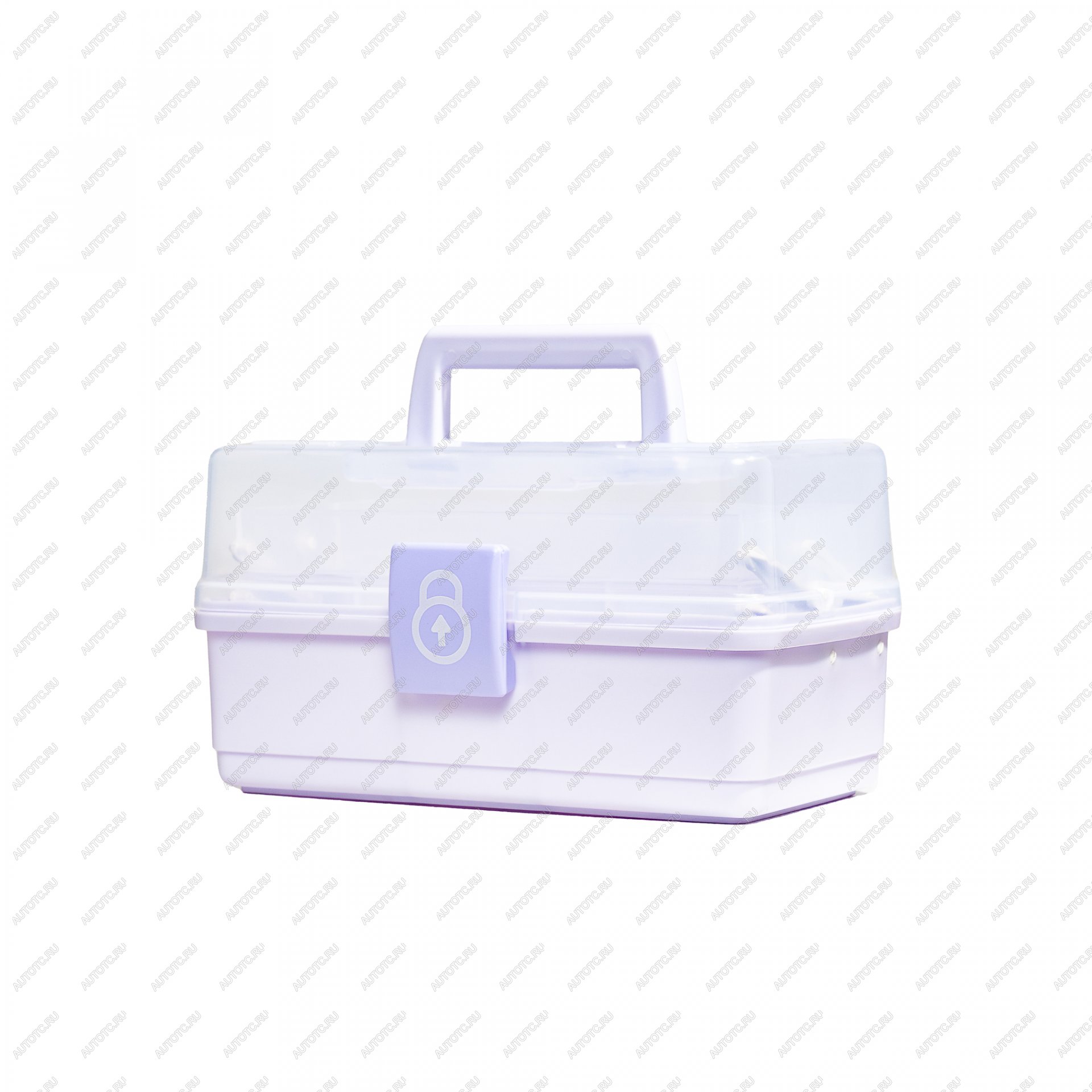 1 099 р. Ящик для инструмента IRIS KIT BOX 27 серо-фиолетовый  297794  с доставкой в г. Кемерово