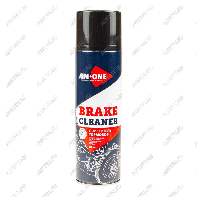 258 р. Очиститель тормозов 500мл аэрозоль Brake Cleaner без запаха AIM-ONE AIM-ONE bcn-500  с доставкой в г. Кемерово