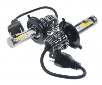 1 999 р. Лампа светодиодная 12V H4 P43t 4000lm бокс (2шт.) CLEARLIGHT CLEARLIGHT clx5led30h4-2  с доставкой в г. Кемерово. Увеличить фотографию 2