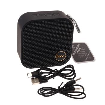 979 р. Колонка беспроводная bluetooth HOCO HOCO hc22 черный  с доставкой в г. Кемерово. Увеличить фотографию 1