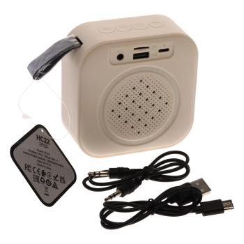 1 139 р. Колонка беспроводная bluetooth HOCO HOCO hc22 белый  с доставкой в г. Кемерово. Увеличить фотографию 2