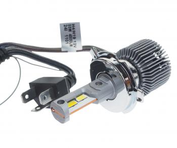 9 549 р. Лампа светодиодная 12V H4 P43t бокс (2шт.) MTF MTF sm04k5  с доставкой в г. Кемерово. Увеличить фотографию 3