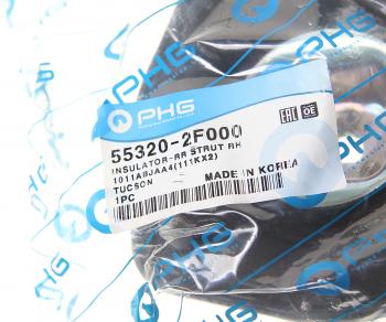 1 039 р. Опора амортизатора KIA Cerato (04-) заднего правая PHG PHG 55320-2f000  с доставкой в г. Кемерово. Увеличить фотографию 3