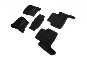 Коврики в салон (3D ВОРС) Seintex Land Rover Range Rover Sport  1 L320 (2005-2013) дорестайлинг, рестайлинг (черный)
