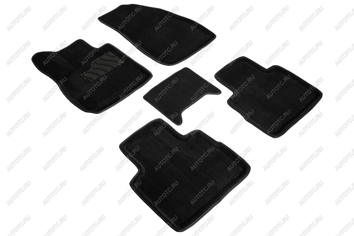 5 699 р. Коврики 3D ВОРС EXEED RX черные Seintex 99104  с доставкой в г. Кемерово