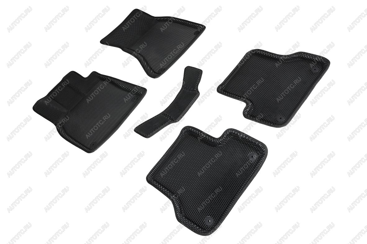 5 499 р. Коврики EVA 3D соты для Audi A6 (C7) 2011-2017 Seintex 95451  с доставкой в г. Кемерово