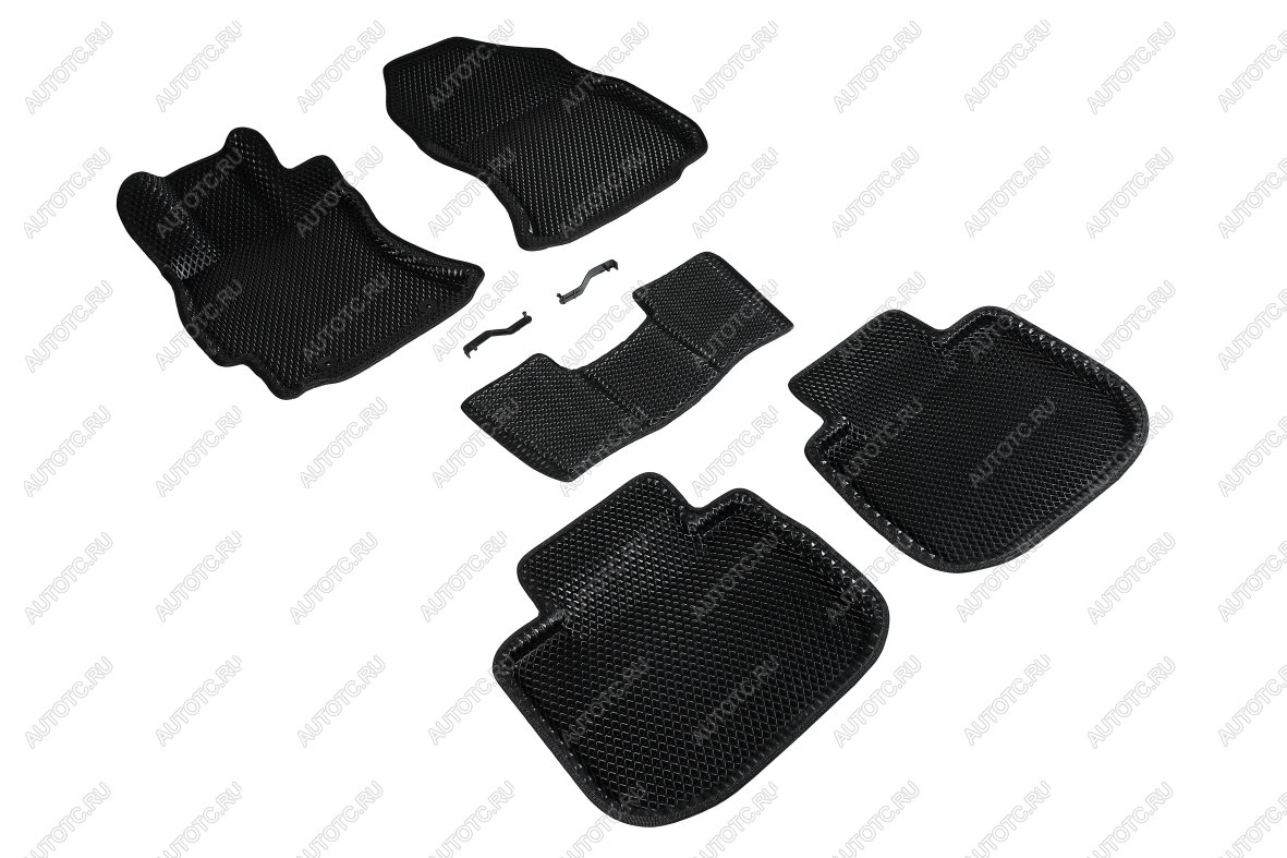 5 699 р. Коврики EVA 3D ромб для Subaru Outback V 2015-2021 Seintex 95343  с доставкой в г. Кемерово