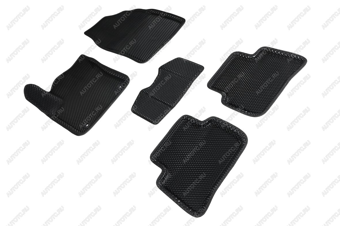 6 299 р. Коврики EVA 3D ромб для Toyota C-HR 4WD 2016-2019 Seintex 95219  с доставкой в г. Кемерово