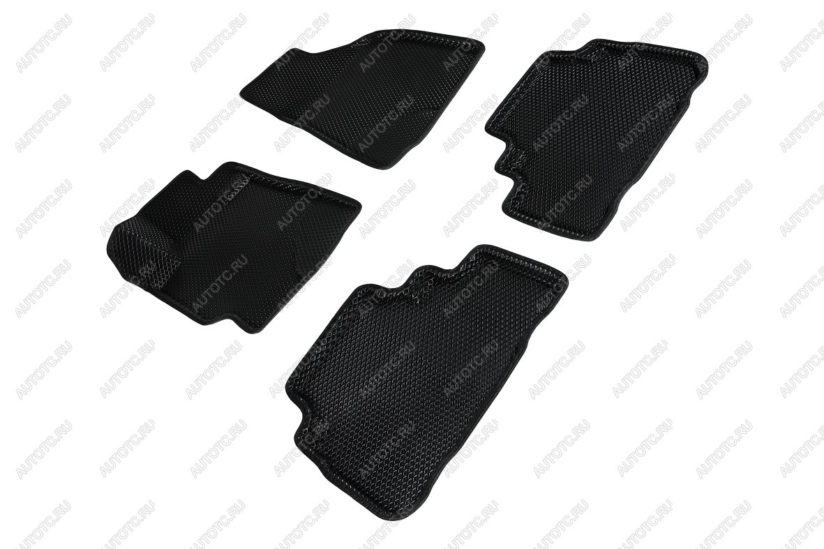 5 999 р. Коврики EVA 3D ромб для Toyota Highlander II 2007-2013 Seintex 95351  с доставкой в г. Кемерово