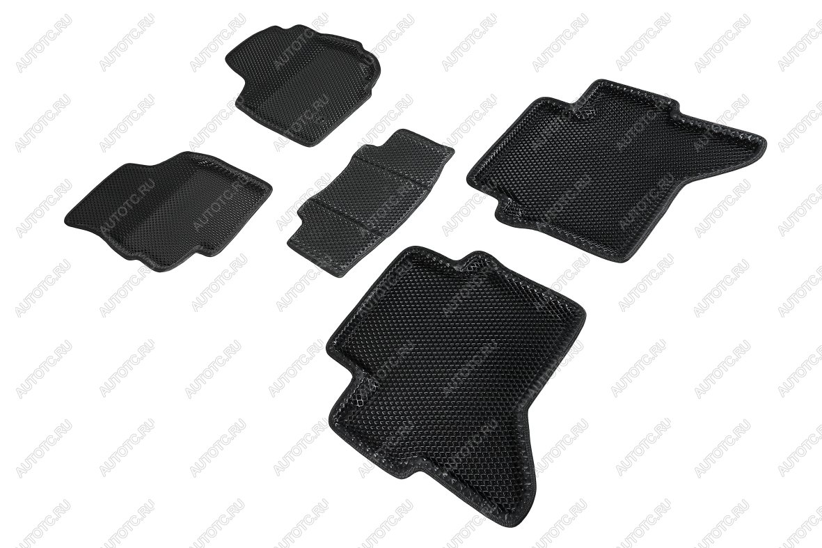 5 999 р. Коврики EVA 3D ромб для Toyota Hilux 2012-2015 Seintex 95353  с доставкой в г. Кемерово