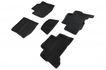 5 999 р. Коврики EVA 3D ромб для Toyota Land Cruiser Prado 150 2009-2013 Seintex 95350  с доставкой в г. Кемерово. Увеличить фотографию 1