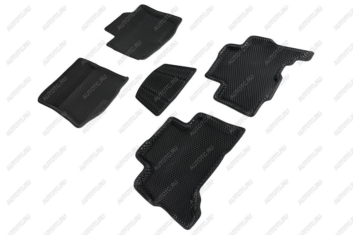 5 999 р. Коврики EVA 3D ромб для Toyota Land Cruiser Prado 150 2009-2013 Seintex 95350  с доставкой в г. Кемерово