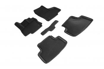 Коврики в салон (3D EVA РОМБ) Seintex Volkswagen Passat ( B8,  B8.5) (2015-2025) седан дорестайлинг, универсал дорестайлинг, седан рестайлинг, универсал рестайлинг (черный)