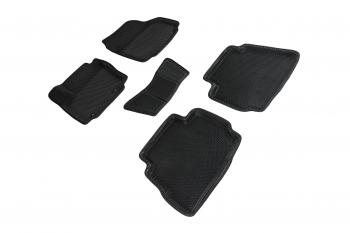 5 499 р. Коврики EVA 3D соты для Ford Mondeo IV (овальный крепеж) 2007-2010 Seintex 95397  с доставкой в г. Кемерово. Увеличить фотографию 1