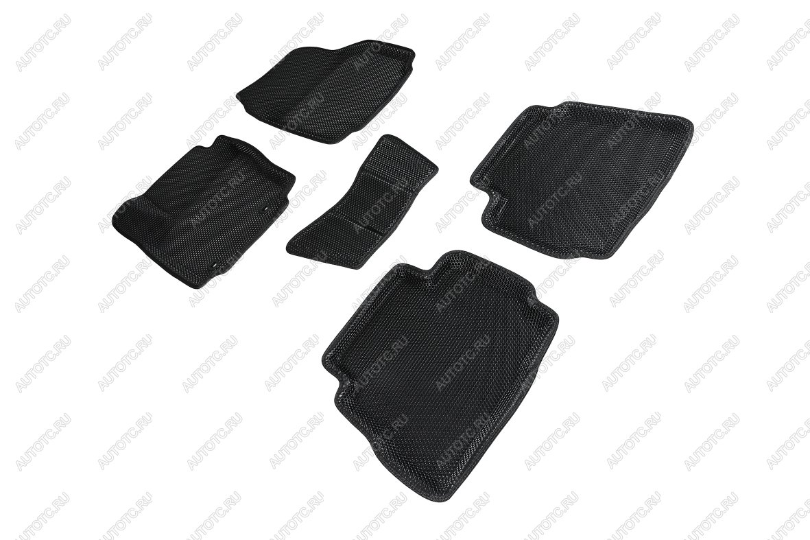 5 499 р. Коврики EVA 3D соты для Ford Mondeo IV (овальный крепеж) 2007-2010 Seintex 95397  с доставкой в г. Кемерово
