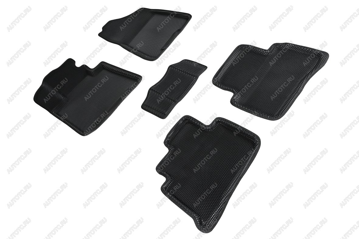5 499 р. Коврики EVA 3D соты для Hyundai Tucson III Rest 2018-2021 Seintex 95166  с доставкой в г. Кемерово
