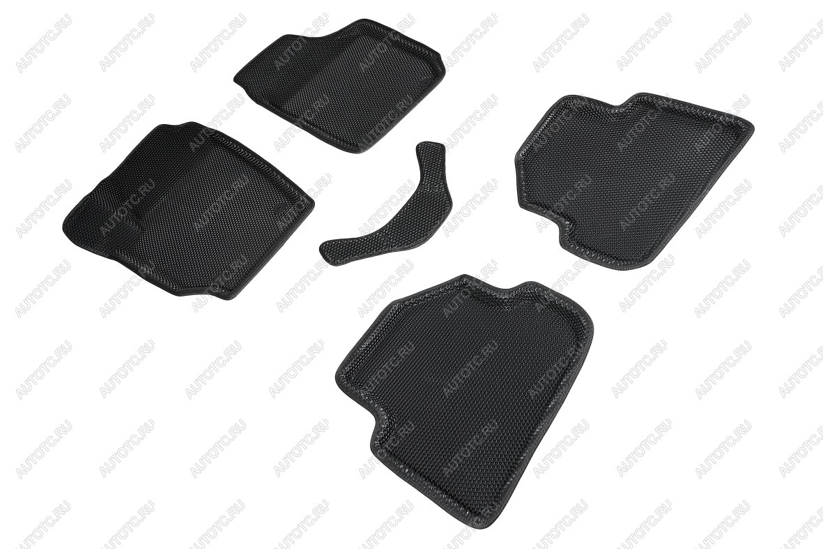 5 499 р. Коврики EVA 3D соты для Skoda Fabia 2007-2018 Seintex 95440  с доставкой в г. Кемерово