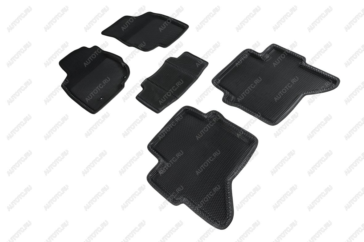 5 849 р. Коврики EVA 3D соты для Toyota Hilux 2012-2015 Seintex 95447  с доставкой в г. Кемерово