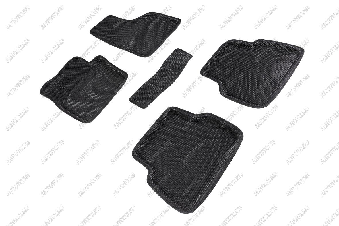 5 849 р. Коврики 3D EVA СОТА VW Tiguan чер Seintex 95450  с доставкой в г. Кемерово