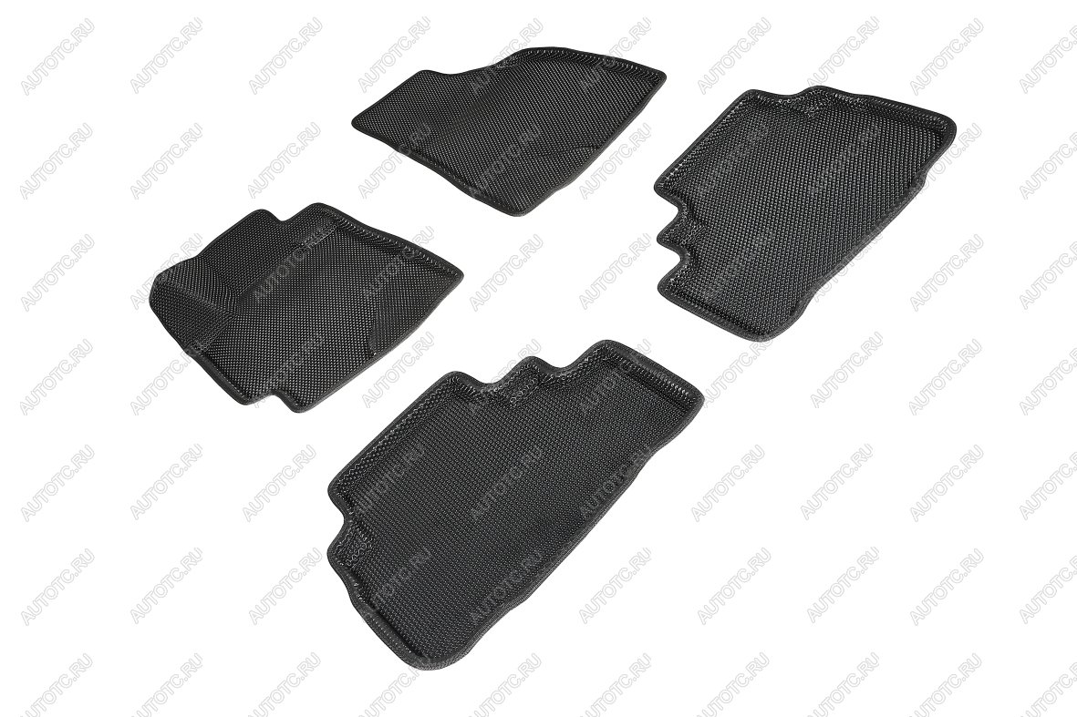 5 849 р. Коврики EVA 3D соты для Toyota Highlander II 2007-2013 Seintex 96404  с доставкой в г. Кемерово