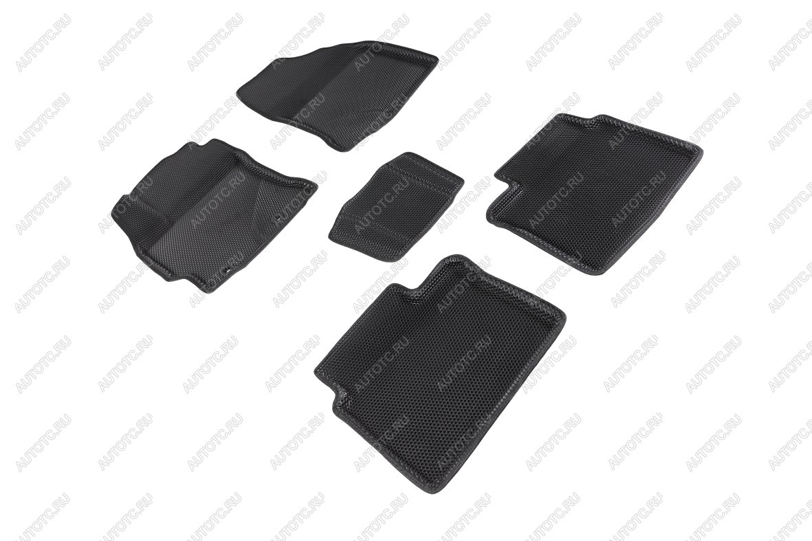 5 249 р. Коврики EVA 3D соты для Toyota Corolla XII (E160,170) 2013-2018 Seintex 95259  с доставкой в г. Кемерово