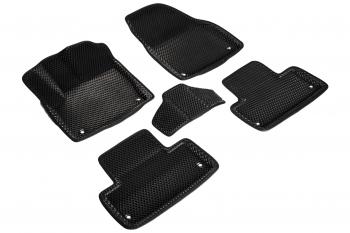 Коврики в салон (3D EVA РОМБ) Seintex Land Rover Range Rover Evoque  1 L538 (2011-2018) дорестайлинг 3 дв., дорестайлинг 5 дв., рестайлинг 3 дв., рестайлинг 5 дв. (черный)