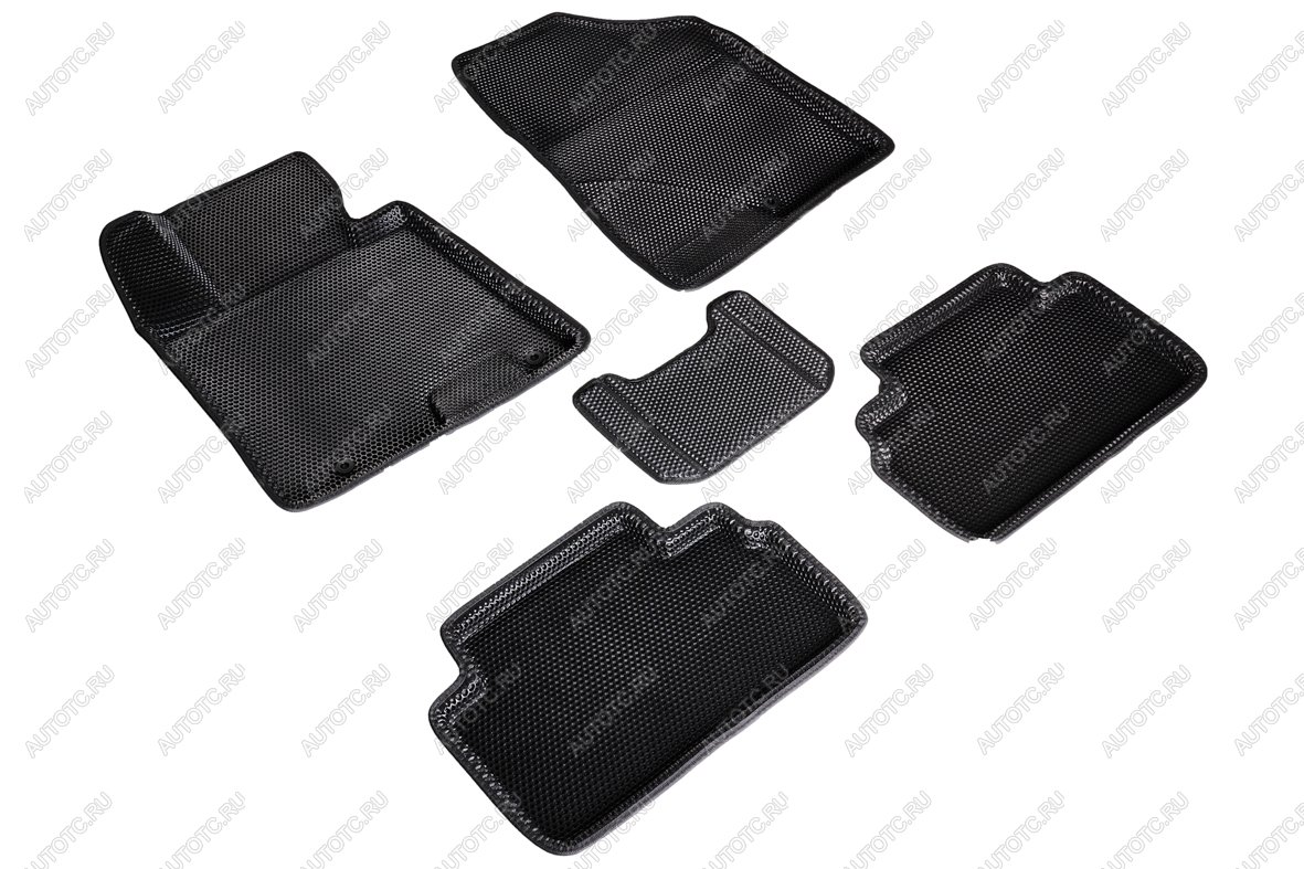 5 499 р. Коврики EVA 3D соты для KIA Ceed II 2012-2018 Seintex 98522  с доставкой в г. Кемерово