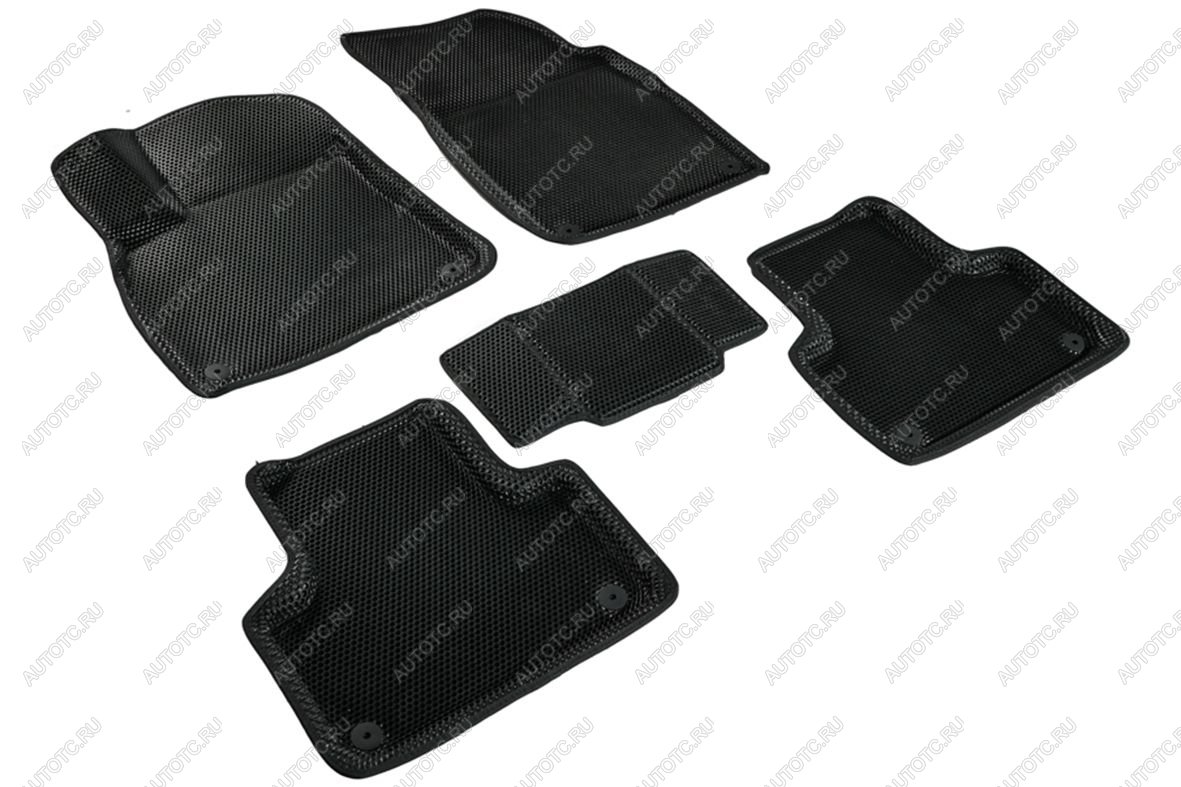 5 499 р. Коврики EVA 3D соты для Audi Q7 II 2015-н.в. Seintex 98841  с доставкой в г. Кемерово