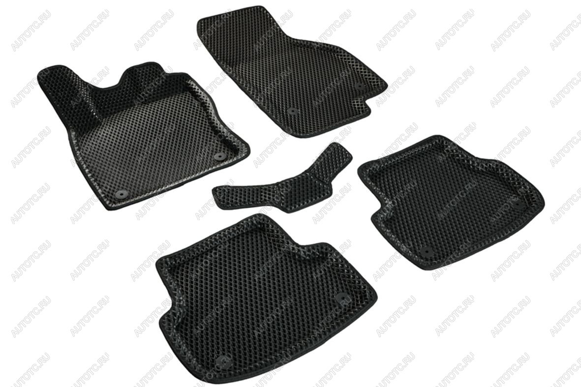 5 699 р. Коврики EVA 3D ромб для Audi A3 III (8V) 2012-2020 Seintex 98591  с доставкой в г. Кемерово