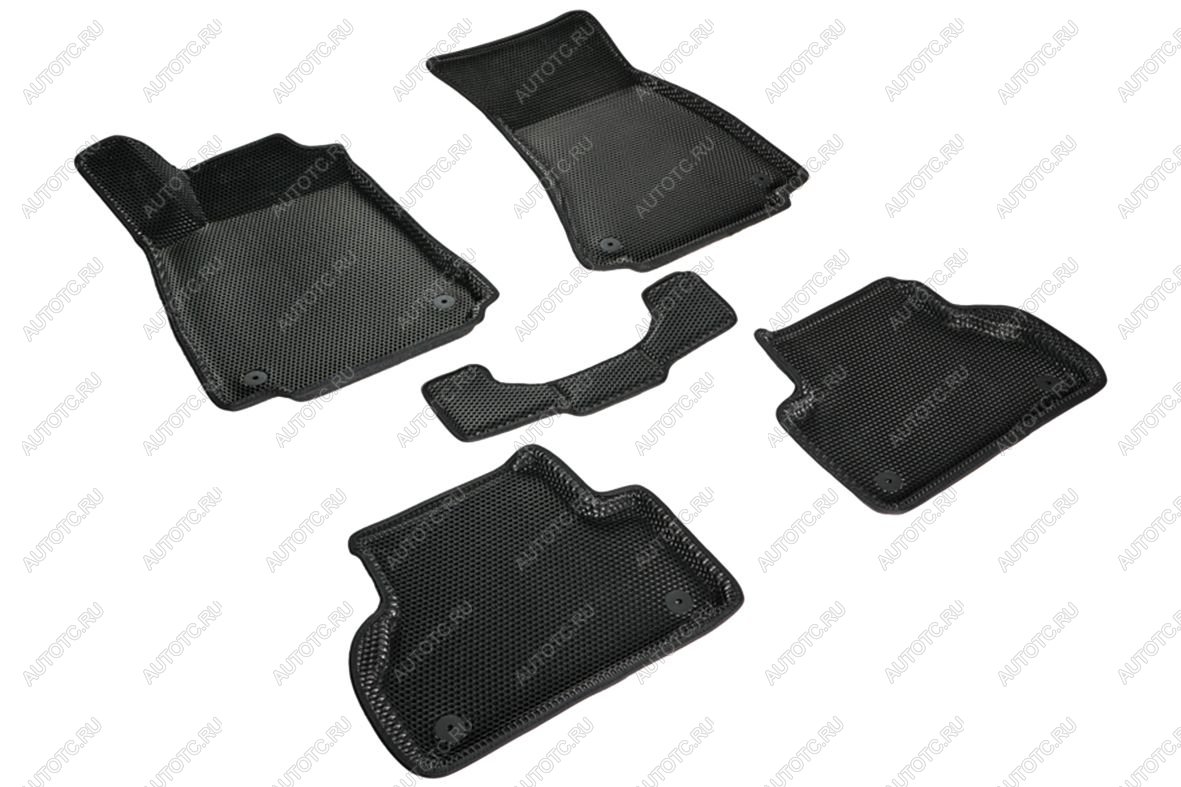 5 499 р. Коврики EVA 3D соты для Audi A4 (B9) 2015-н.в. Seintex 98614  с доставкой в г. Кемерово