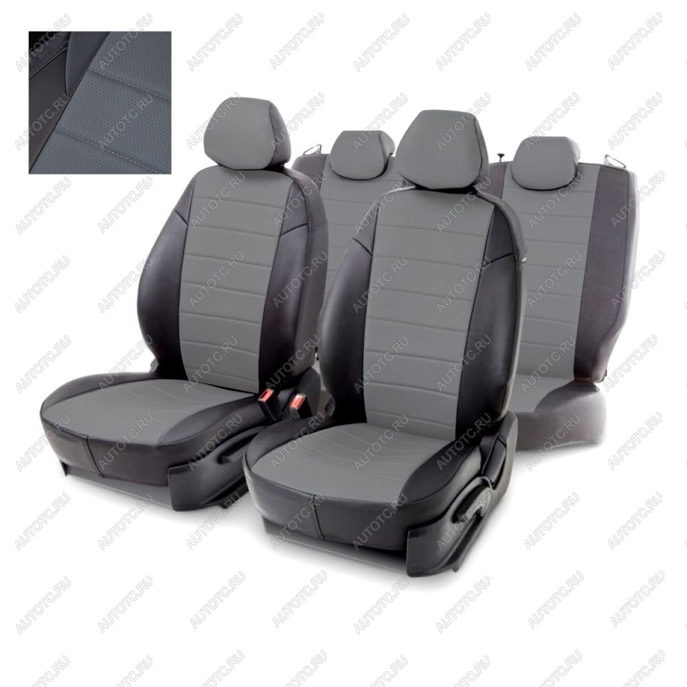 6 999 р. Чехлы из экокожи для Subaru Forester IV 2012-н.в. Seintex 98714  с доставкой в г. Кемерово