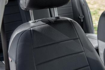 15 399 р. Чехлы из экокожи для Skoda Rapid 4060 (без задн. подл.) 2020-н.в. Seintex 94594  с доставкой в г. Кемерово. Увеличить фотографию 4