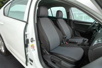 4 999 р. Чехлы из Жаккарда для Skoda Octavia A8 (без подлокотника) 2020-н.в. Seintex 95782  с доставкой в г. Кемерово. Увеличить фотографию 2