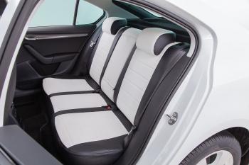 6 999 р. Чехлы из экокожи для Skoda Octavia A8 4060 (без подл.) Style Plus 2020-н.в. Seintex 95780  с доставкой в г. Кемерово. Увеличить фотографию 4