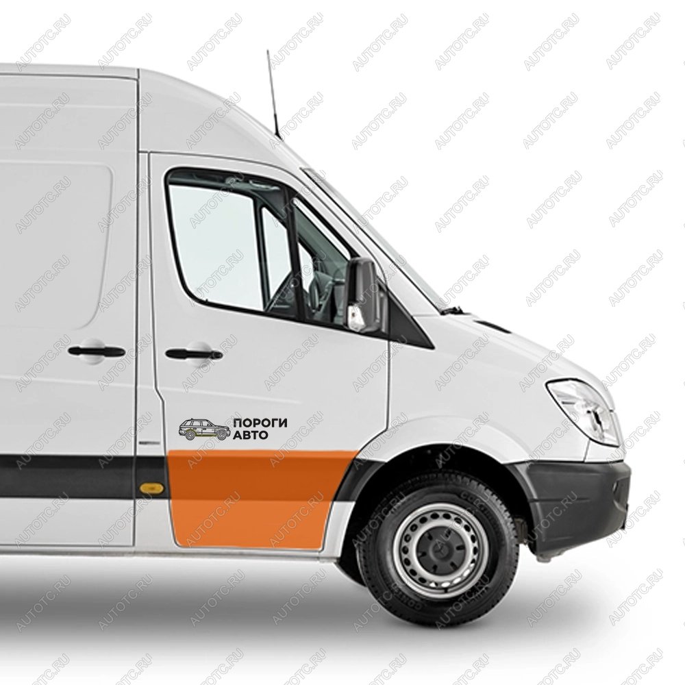 4 499 р. Пенка пассажирской двери увеличенная Volkswagen Crafter maxi long   ufudu  с доставкой в г. Кемерово