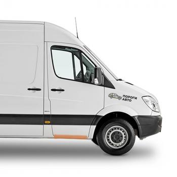 2 799 р. Порог пассажирской двери Volkswagen Crafter mini   lzoul  с доставкой в г. Кемерово. Увеличить фотографию 1