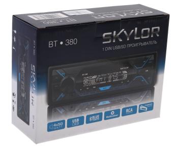 2 579 р. Магнитола автомобильная 1DIN SKYLOR SKYLOR bt-380  с доставкой в г. Кемерово. Увеличить фотографию 7