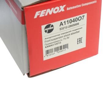 3 499 р. Амортизатор КАМАЗ,ПАЗ-3205 275460 FENOX FENOX a11040o7  с доставкой в г. Кемерово. Увеличить фотографию 3